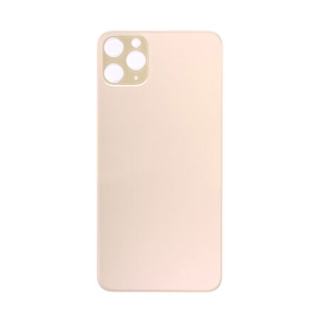 iPhone 11 Pro Max Back Glass Replacement Cover ( Gold ) ( Big Hole )
