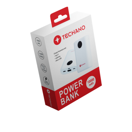 TECHANO POWERBANK 10,000 MAH
