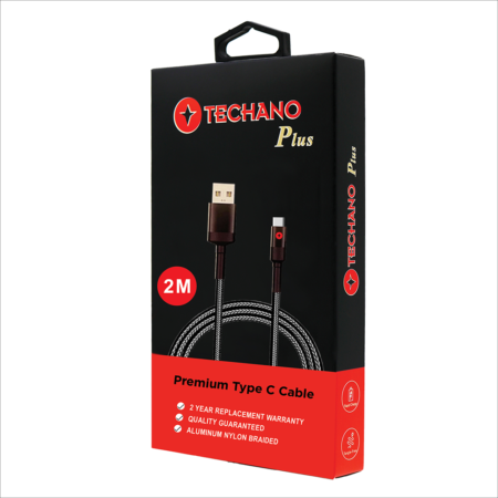 TECHANO PREMIUM 2M TYPE C CABLE